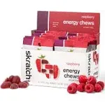 Skratch Labs Raspberry Sport Energy Chews - 10 Pack