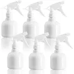 Youngever 6 Pack Empty Plastic Spray Bottles Spray Bottles for Hair and Cleaning Solutions