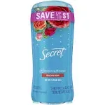 Secret Fresh Antiperspirant and Deodorant for Women, Clear Gel, Delicate Rose Scent, 2.6 oz (Pack of 2)