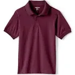 Lands' End School Uniform Kids Short Sleeve Rapid Dry Polo Shirt