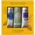 L'OCCITANE 핸드 크림 클래식, 3종 세트: 보습 핸드 크림, 시어, 아몬드, 라벤더 아이코닉 향, 비건, 모든 피부 타입, 프랑스산