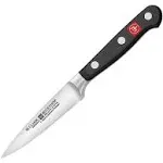 Wusthof 1040100409 Classic 3 1/2&quot; Forged Smooth Edge Paring Knife with POM Handle