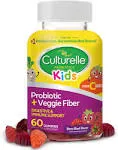 Culturelle Kids Berry Blast Flavor Probiotic & Veggie Fiber Gummies 30 Count