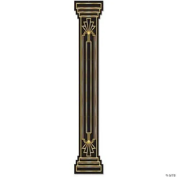 Beistle Jointed Great 20's Column Pull-Down Cutout