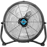 Tornado High Velocity Metal Floor Fan, 3-Speed Powerful Cooling for Industrial, Commercial, and Home Spaces