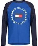 Tommy Hilfiger Boys' Long Sleeve Crew Neck T-Shirt