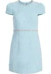 Likely Women's Morley Tweed Pearl-Embellished Minidress Blue Bell