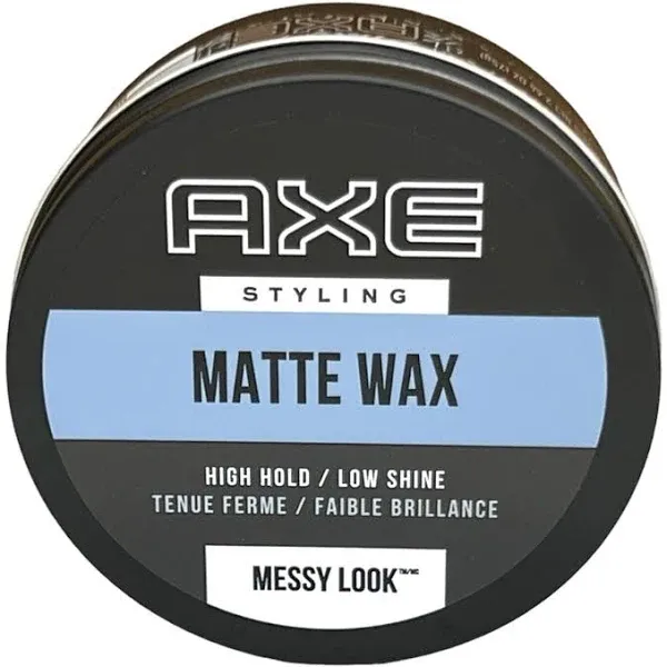 Axe Matte Wax, Messy Look - 2.64 oz