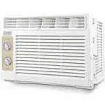 BLACK+DECKER BD05MWT6 Window Air Conditioner, 5,000 BTU, White