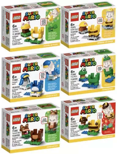 LEGO Super Mario Power Up Packs 71371 71372 71373 71384 71485 71392 71393 71370