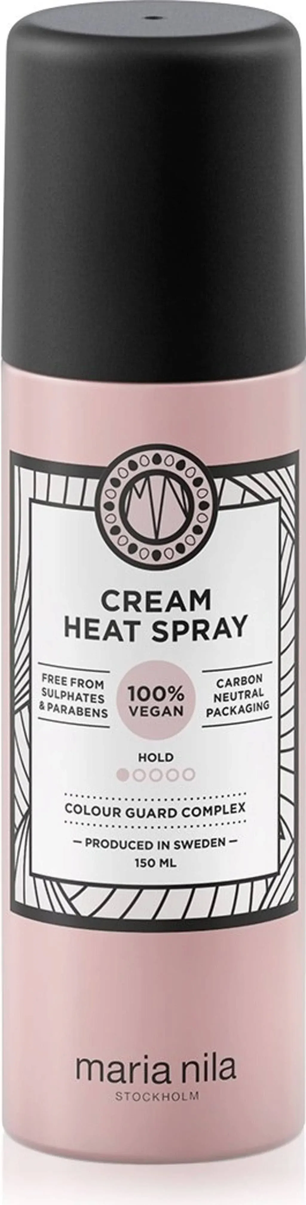 Maria Nila Heat Spray, 5.1 Fl Oz, Protects Hair when Using Heating Tools, 100% Vegan & Sulfate/Paraben free