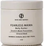 Skin and Senses Fearless Mama Stretch Mark Prevention Belly Butter for Pregnancy - 100% Natural Loaded with Ingredients That Nourish & Moisturize.