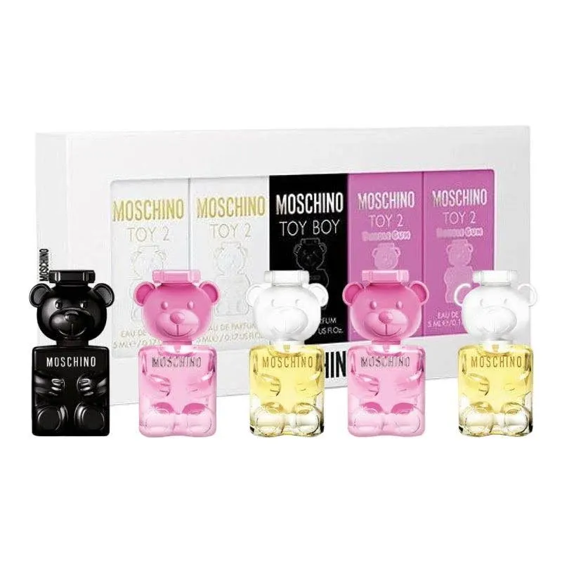 Miniature Collection by Moschino 5 Piece Set For Unisex