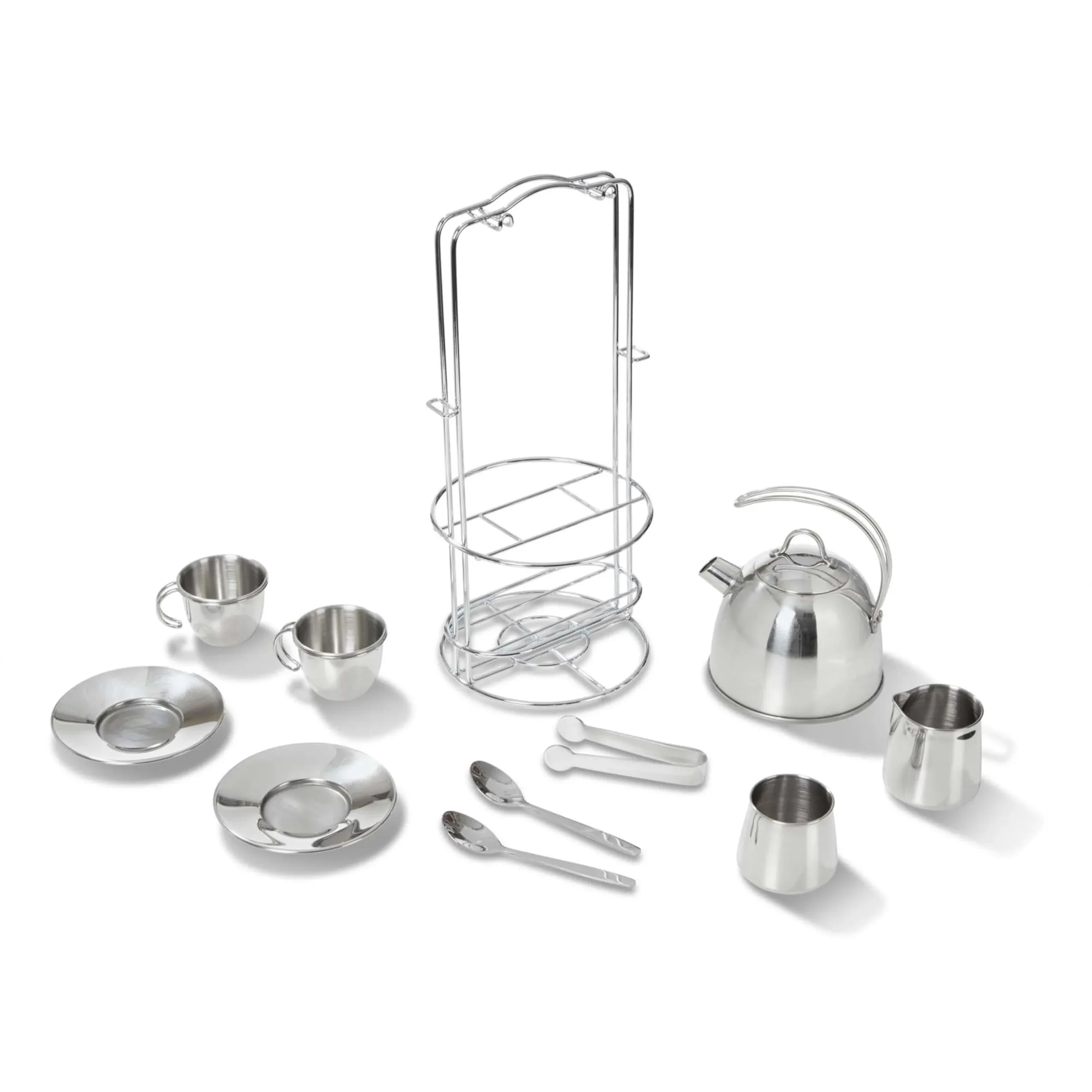 Melissa & Doug - Stainless Steel Tea Set