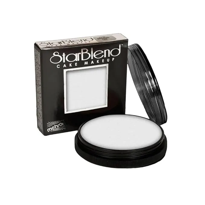 Mehron Makeup StarBlend Cake (2 oz) (White)