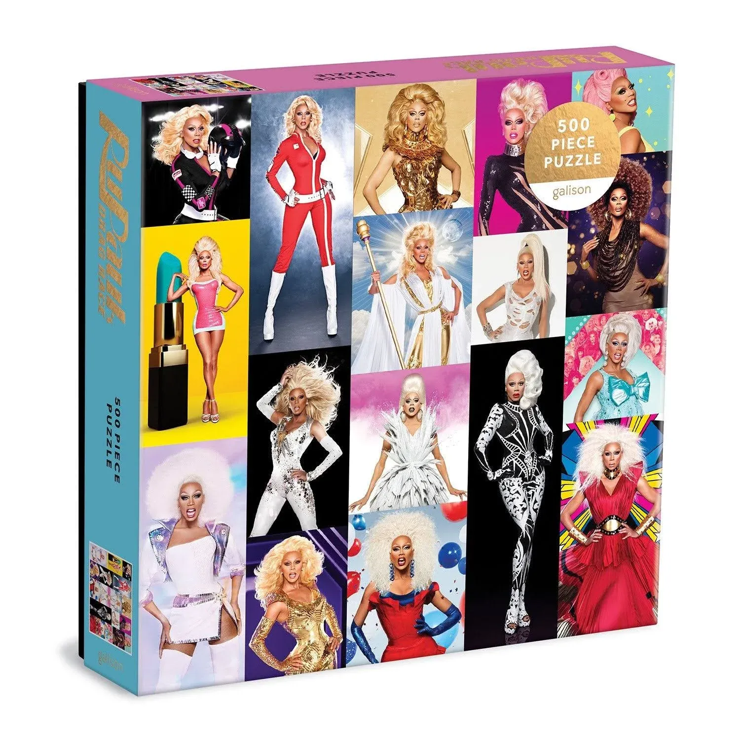 RuPaul&#039;s Drag Race 500 Piece Puzzle by Galison