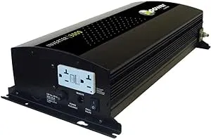 Xantrex 813-5000-UL XPower 5000 12V High Power Inverter, 4000W Max Continuous Power, 10000W Peak Surge Capacity Peak, Four GFCI AC Receptacles - 034388-10LPA , Black