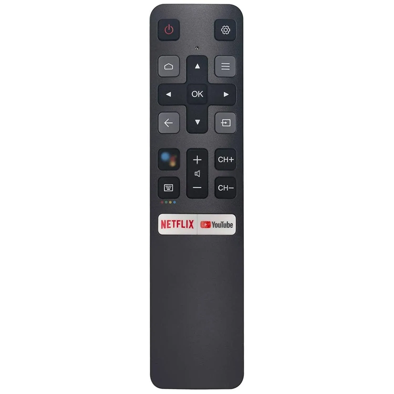 Voice Replace Remote for TCL TV 40S330 32S330 75S434 43S434 50S434 55S434 65S434