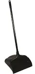 Rubbermaid Commercial Executive Series Lobby Pro Dustpan with Long Handle, Black (FG253100BLA)