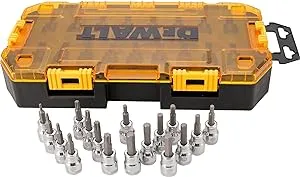 DeWalt DWMT73806 17 Piece 3/8" Drive Bit Socket Set