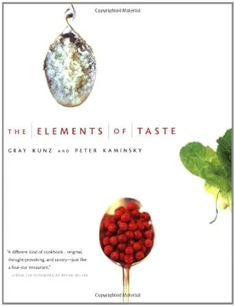 THE ELEMENTS OF TASTE By Gray Kunz &amp; Peter Kaminsky - Hardcover *Mint Condition*