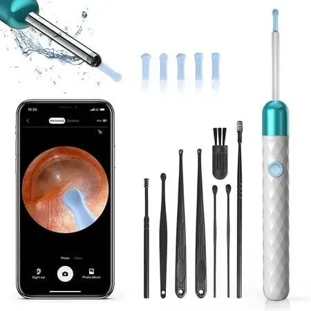 Jaydear Ear Wax Removal,Ear Cleaner with Camera,Ear Wax Removal Tool Camera with ...