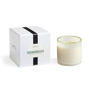 New York Classic Candle, Feu De Bois - 6.5 Oz - 50-Hour Burn Time - Reusable, Ha