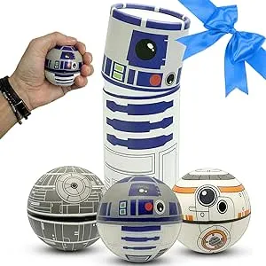 StarWar Stress Balls Set - Pop Fidget Toy for Kids and Adults, Relief Fidget, Anti Squeeze Use Play/Decor/Help Relieve Stress/Improve Concentation Focus