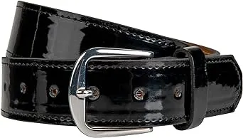 Champro A068 Patent Leather Belt - Black