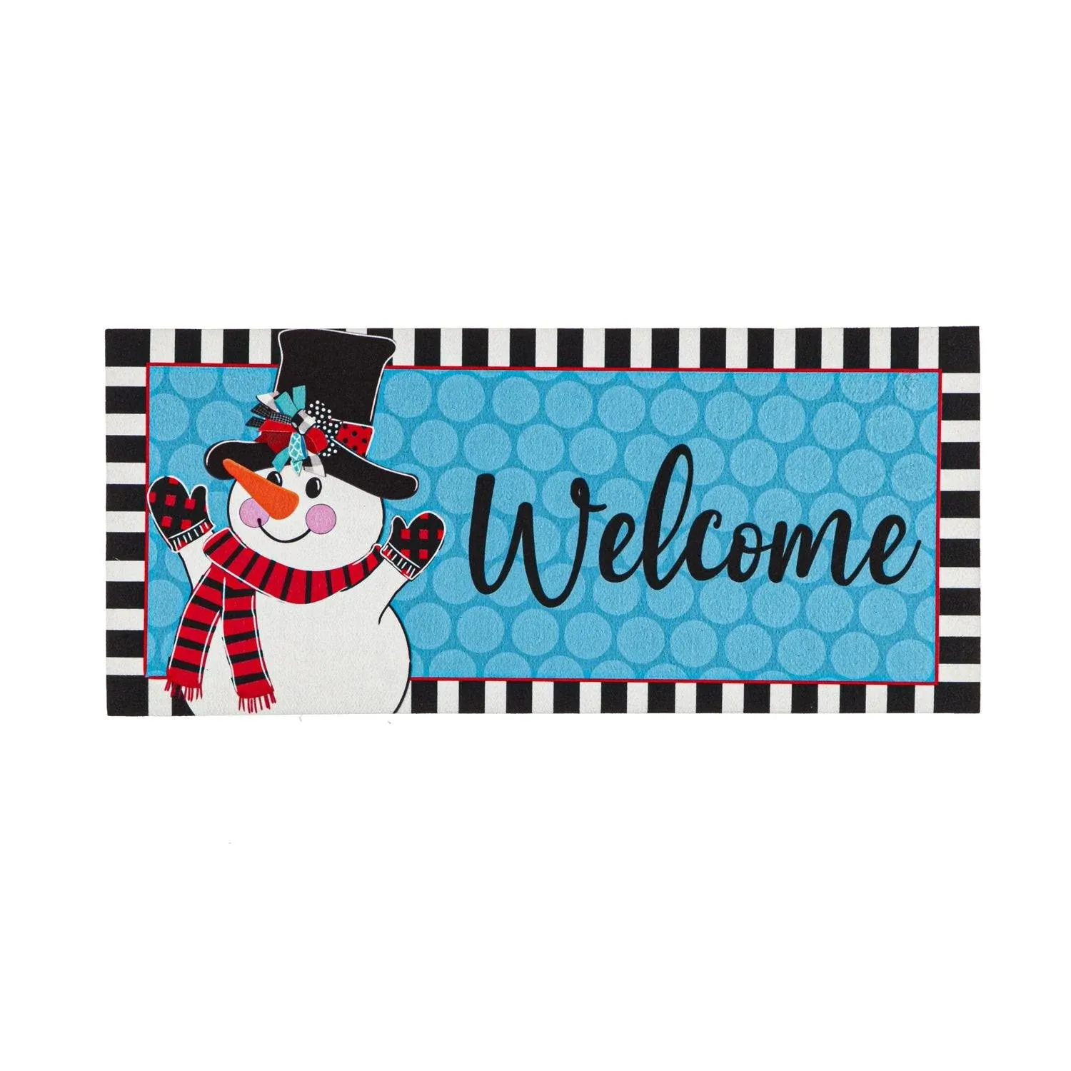 Patterned Snowman 432032 Evergreen Sassafras Switch Mat Insert