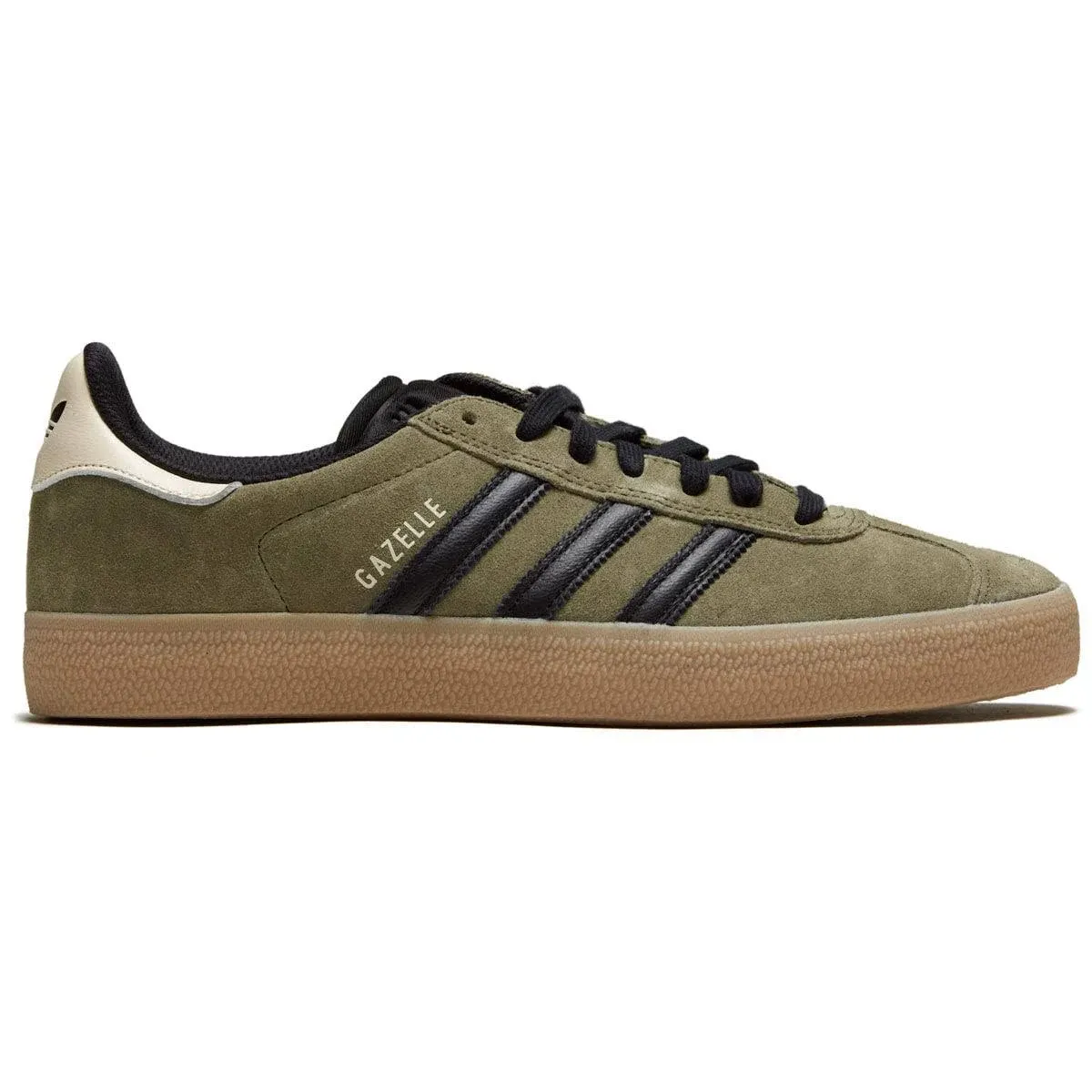 Adidas Gazelle Adv Olive Shoes - Size 9 - Olistr/cblack/ectrin