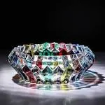 Magcolor Colorful Crystal Decorative Bowl