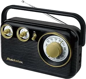 Studebaker Retro Portable AM/FM Radio