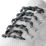 Caterpy Run No-Tie 30 inch Laces Gunmetal Gray