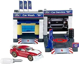 Theo Klein Garage & Car Can Be Dismantled Service Station Playset