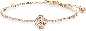 Swarovski Sparkling Dance Rose Gold + Pink Bracelet