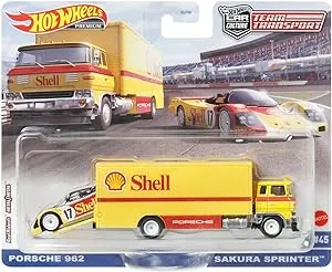 Hot Wheels Porsche 962 Sakura Sprinter, Team Transport