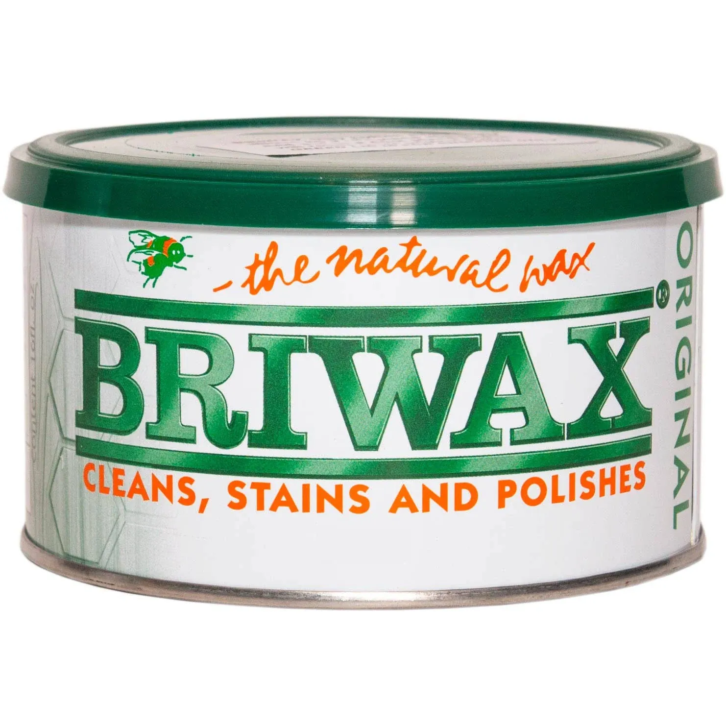 Briwax 1lb. Furniture Wax Polish - Cleans, Stains and Polishes Rustic Pine