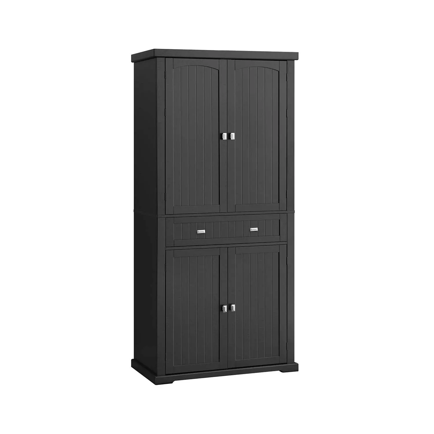 VASAGLE 72 inch Kitchen Pantry Cabinet Ink Black