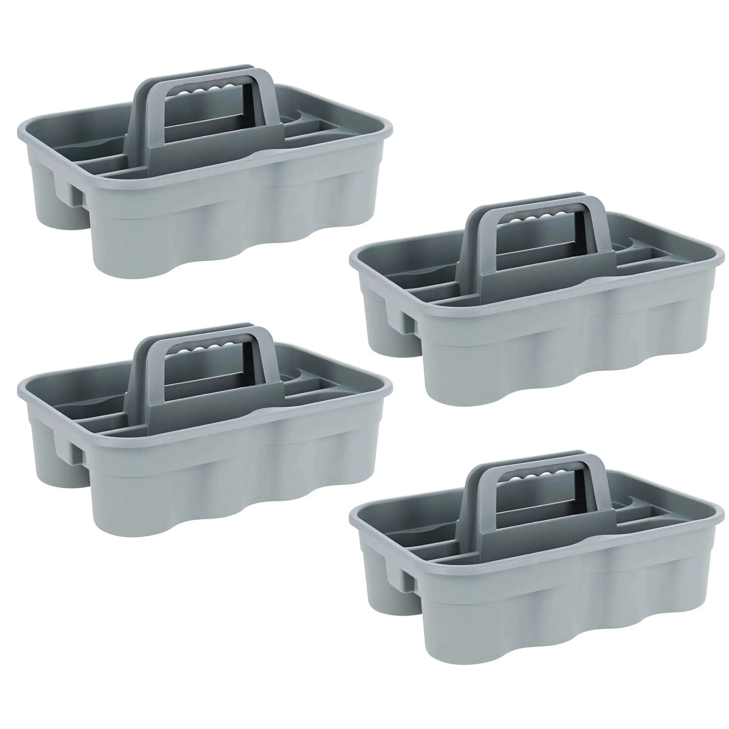 BISupply Cleaning Supplies Organizer Caddies - 4pk Bathroom Cleaning Caddy Set