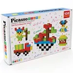 PicassoTiles Magnetic Cubes 108 Pieces