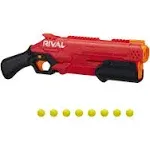 Nerf Rival Takedown XX-800 Blaster - Pump Action, Breech-Load, 8-Round Capacity, 90 FPS, 8 Official Rival Rounds - Team Red