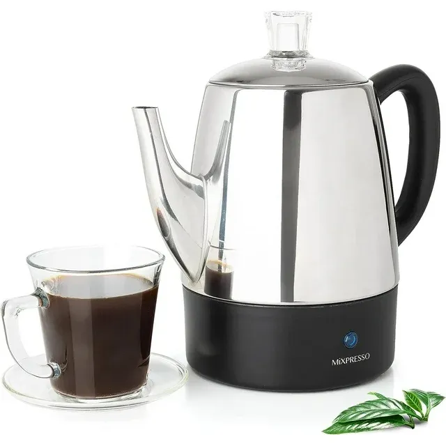 Mixpresso Electric Percolator Coffee Pot