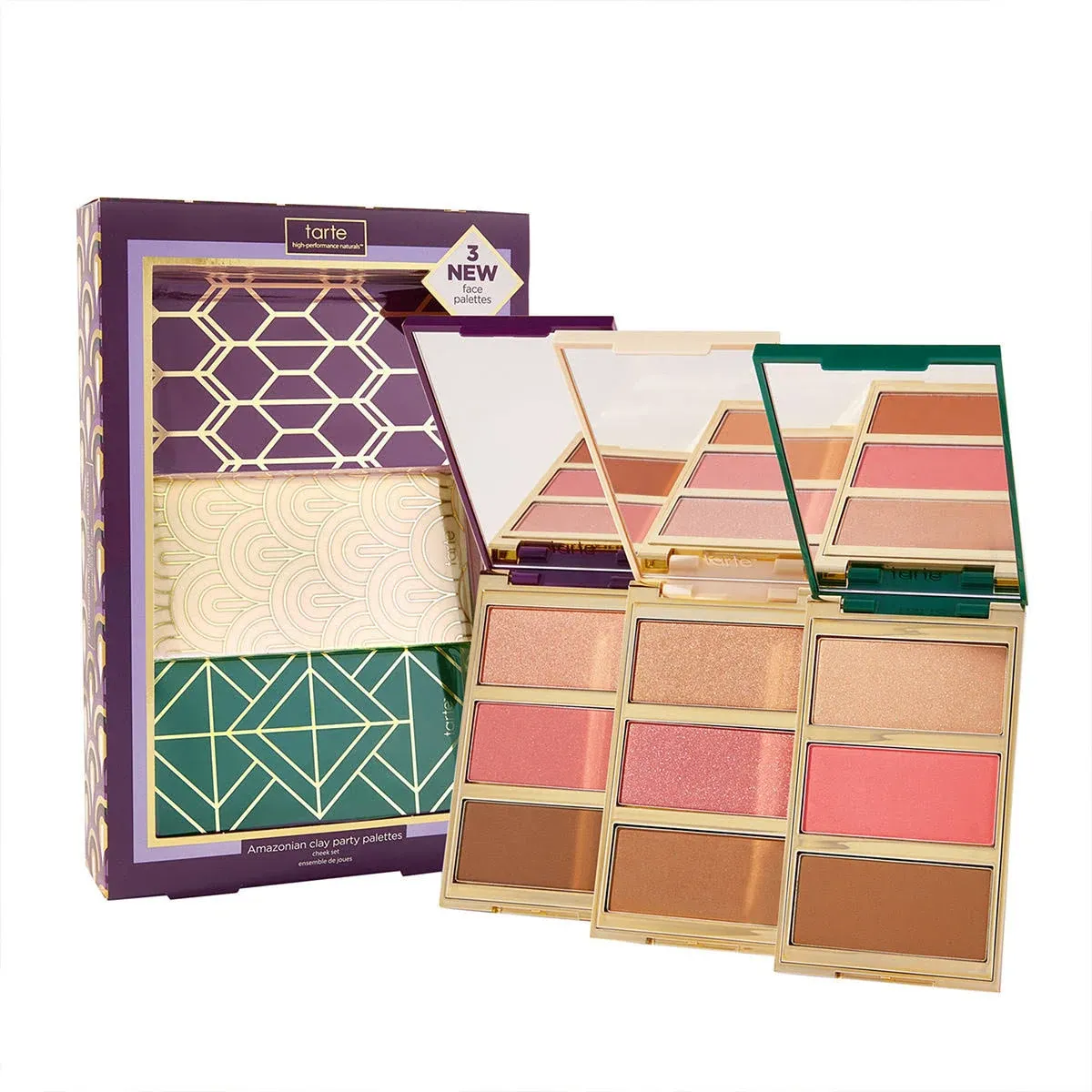 Tarte Amazonian Clay Party Palettes Cheek Set