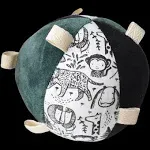 Wee Gallery Taggy Ball with Rattle (Wild)