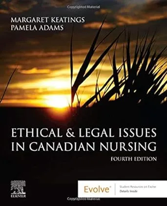 Ethical &amp; Legal Issues in Canadian Nursing by Margaret Keatings (English) Paperb