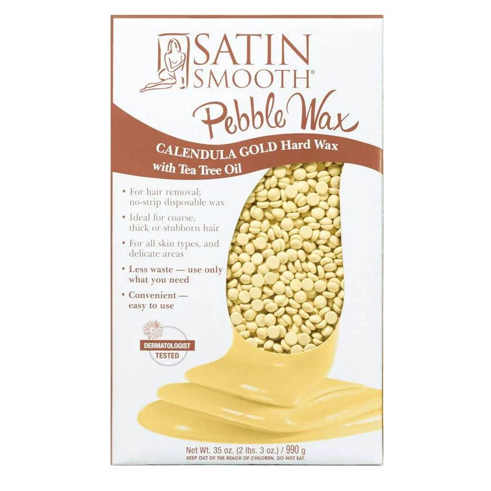 Satin Smooth - Pebble Wax - Calendula Gold Hard Wax