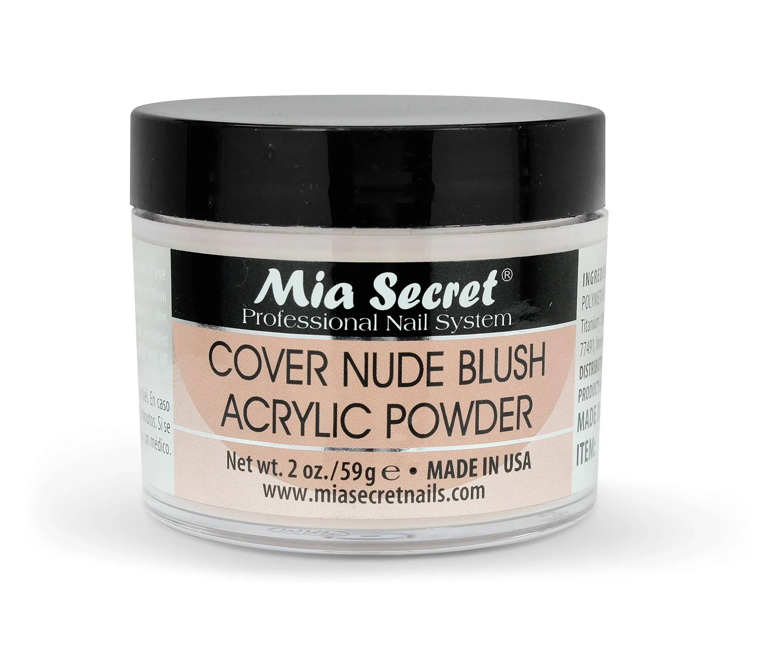 Mia Secret - Cover Nude Blush Acrylic Powder 2 oz