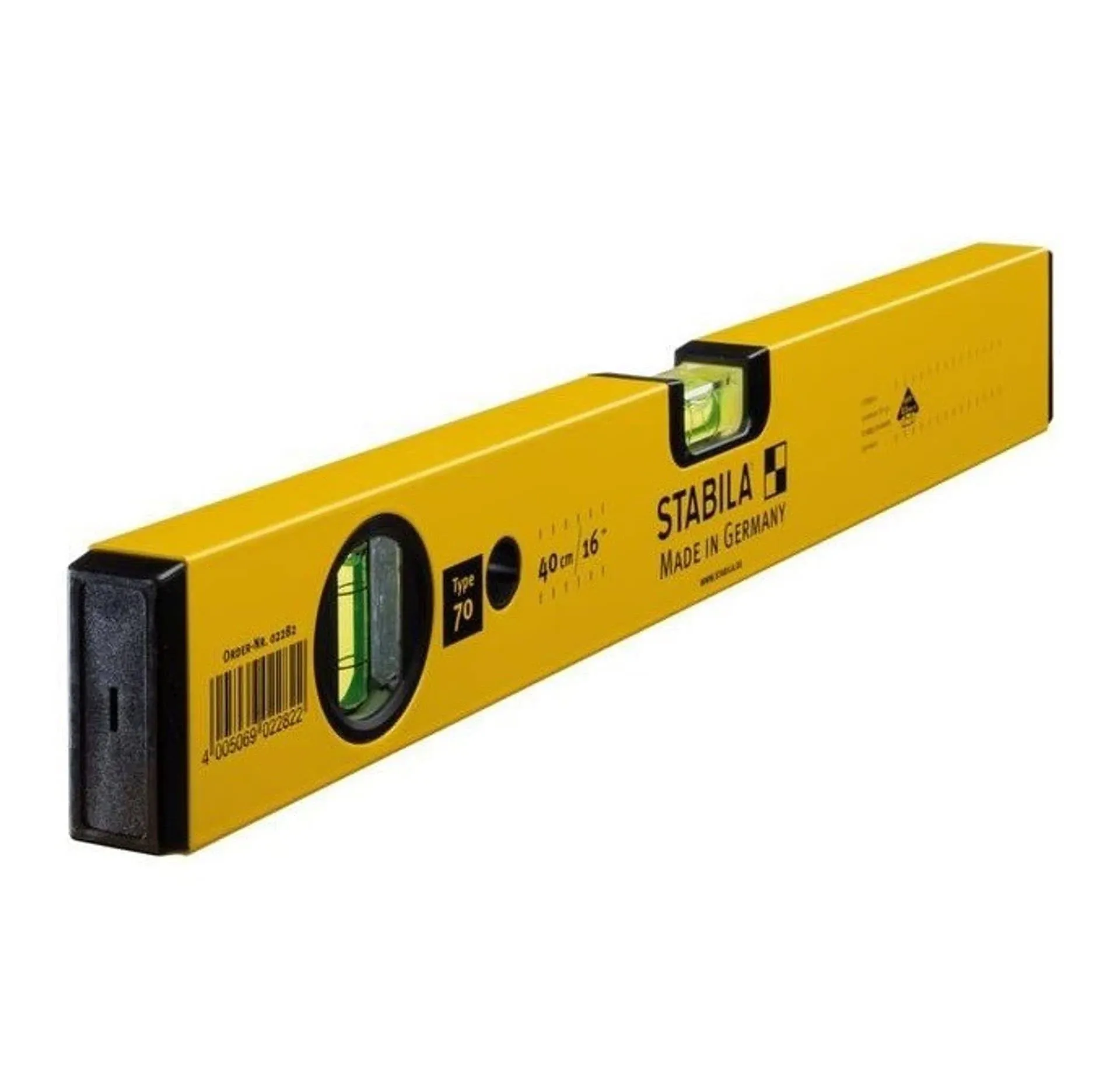 Stabila - 70-40 Single Plumb Spirit Level 2 Vial 40cm