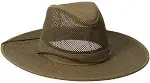 Henschel Hats Aussie Breezer Hat - Sun Protection & Crushable Soft Mesh Hat - Outdoor Men's Summer Hat with Adjustable String